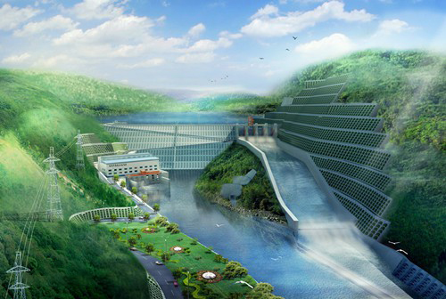 金凤老挝南塔河1号水电站项目
